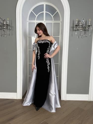 فستان سهرة انيق وجذاب