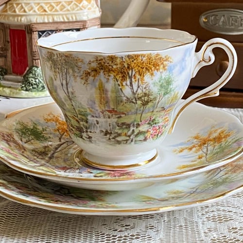 Royal Standard "The Old Mill Stream" cup