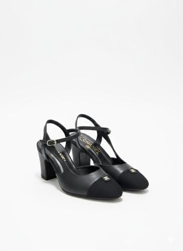 Chanel Chunky/Flat Heel