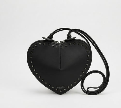 Alaïa Coeur Love Nail Black