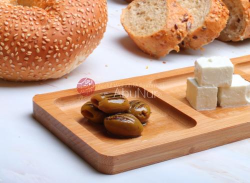 زيتون أخضر مشوي (حار)
