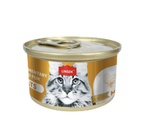 طعام رطب لينسن الديك الرومي ولحم الضأن في جيلي 85g...