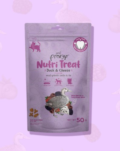 برامي مكافآت الجافة بنكة البط والجبن