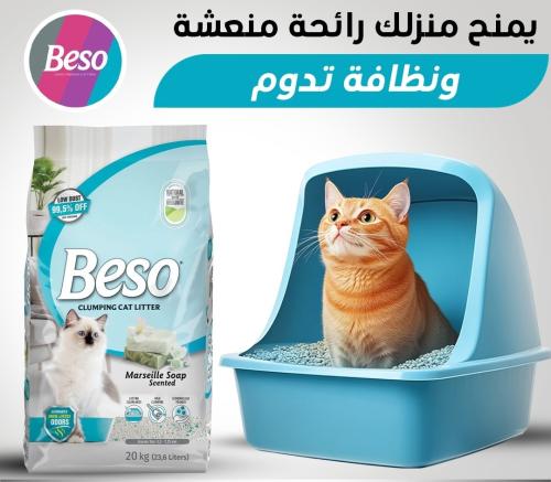 رمل بيسو بالصابون