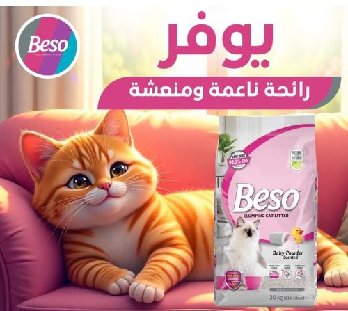 رمل بيسو برائحة بودرة الاطفال 10 KG
