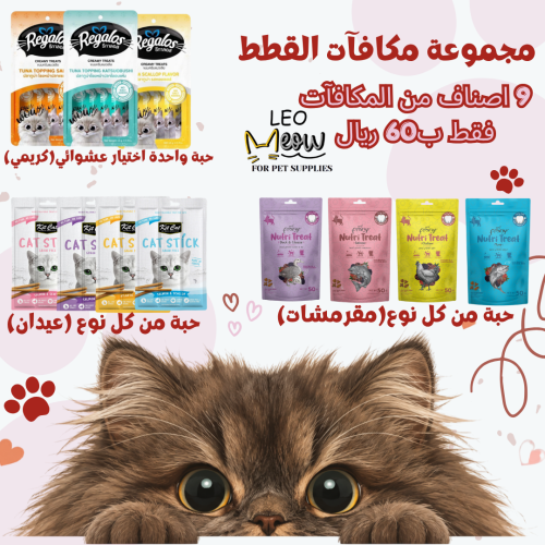 مجموعة المكافآت 9 اصناف