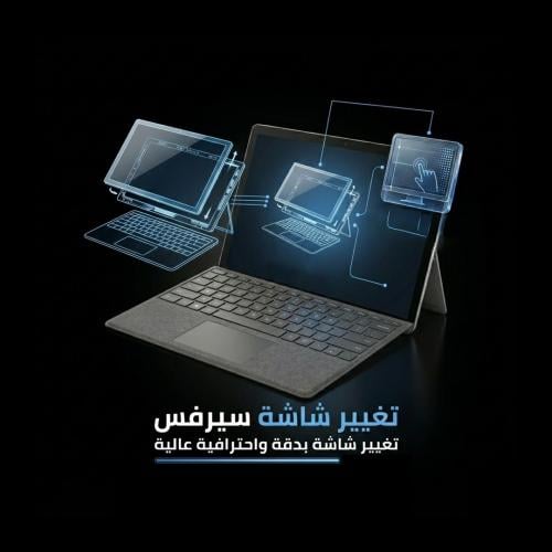 تغيير شاشة سيرفس | Surface