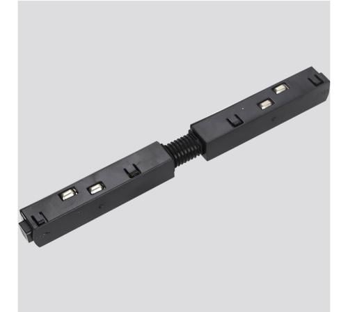 Electrical connection magnetic track
