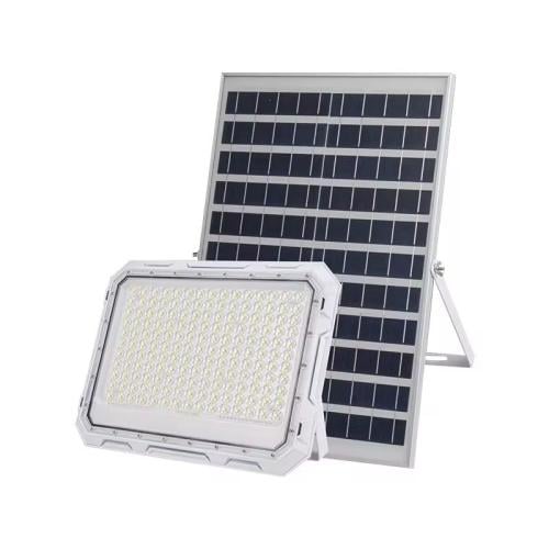 Square solar energy flashlight white lighting