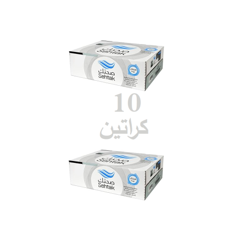 10 كراتين مياه صحتك 200مل ×48