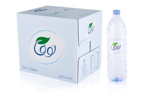 كرتون مياه نوفا 1.5لتر 12x
