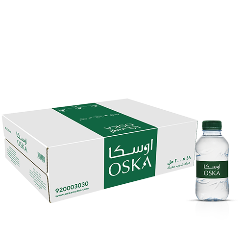 كرتون مياه اوسكا 200مل 48x