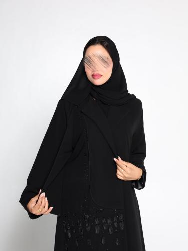 Ala abaya | The luxury of the blazer with a touch of side rhinestones