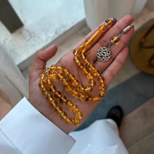 سبحة بكلايت محشره ( نحل ) اصفر