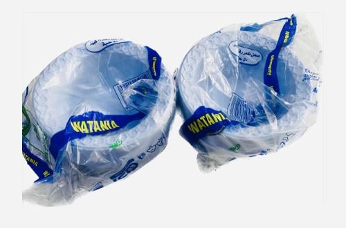 أطباق طعام بلاستيكية عميقة