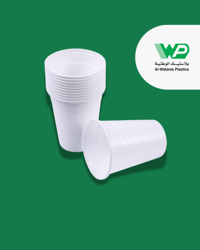 أكواب ماء بلاستيك وطني - 7 أونص - 1000 حبة