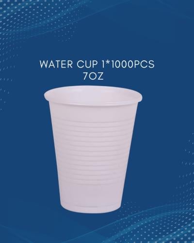 أكواب ماء بلاستيك - 7 أونص - 1000 حبة