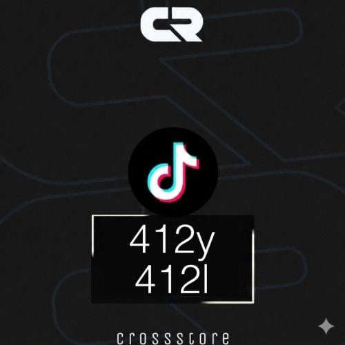 TikTok Username : 412y 412l