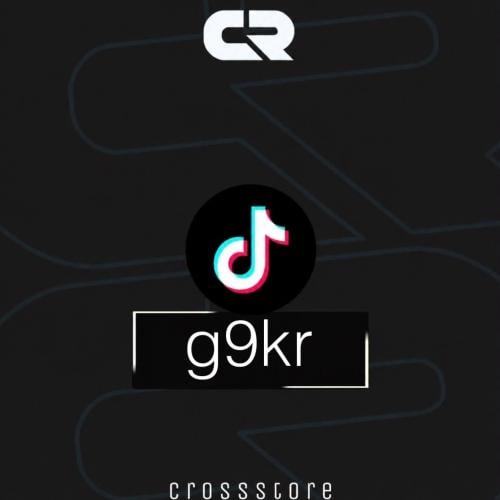 يوزر تيك توك g9kr ( اصلي ومضمون 100% )