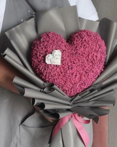 Heart bouquet