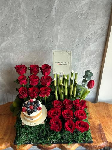 Ganache rose coordination