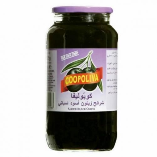كوبوليفا شرائح زيتون أسود في محلول محلي اسباني 510...