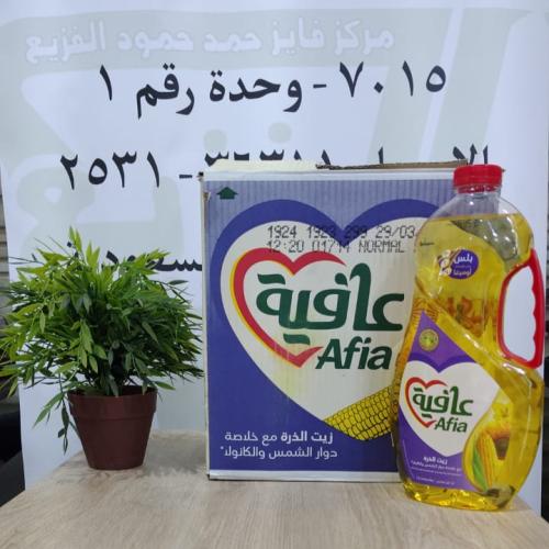 عافية زيت الذرة مع خلاصة دوار الشمس والكانولا 6* 1...
