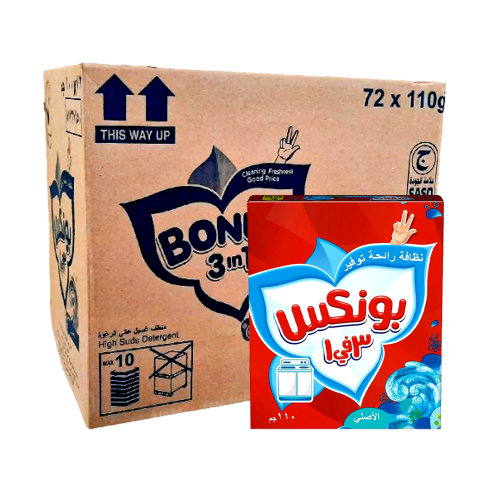 بونكس صابون بودرة الاصلي 72* 110 جم