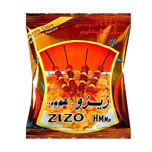 زيزو بطاطس بنكهة المشاوي 20 جرام