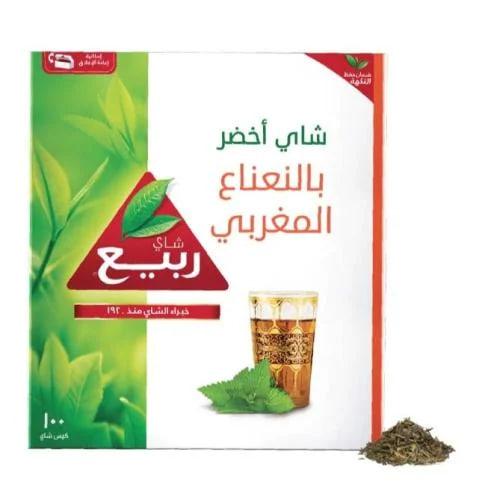 الربيع شاي أخضر بالنعناع المغربي 100