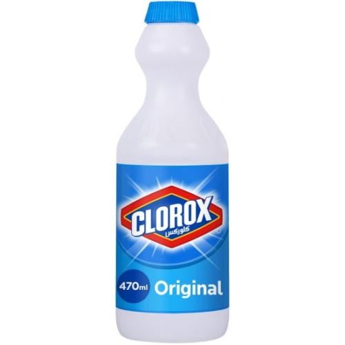 كلوركس يبيض يزيل البقع ينظف ويعقم 0.47 لتر