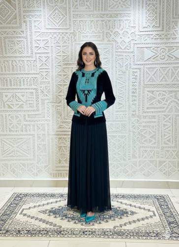 جلابية عسيري تطريز فخم