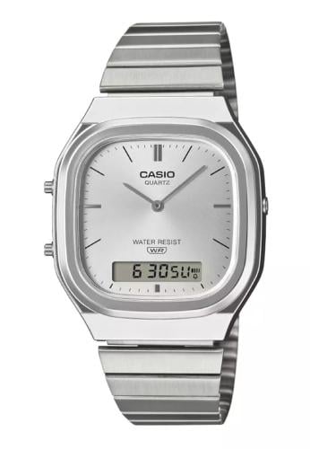 ساعة تناظرية رقمية AQ-240E-7A