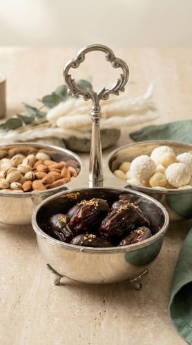 شيال الحلا والمكسرات الثلاثي X