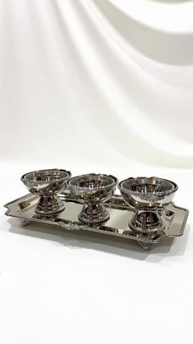 طقم الضيافة الملكي الثلاثي CROWN