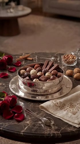 صينية شوكلت 16 cm صغير NEW DESIGN