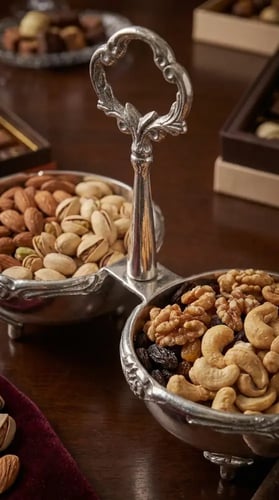 شيال الحلا والمكسرات الثنائي ROSE