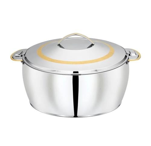 حافظات استيل هندي خط ذهبي غويط 7500 مل