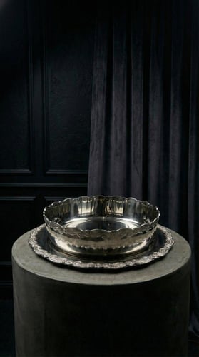 صينية شوكلت 26 cm وسط DECORATED