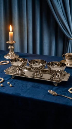 طقم الضيافة الملكي الثلاثي ROPE