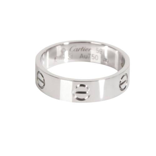 Cartier love ring silver