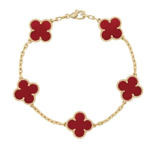Van cleaf bracelet red