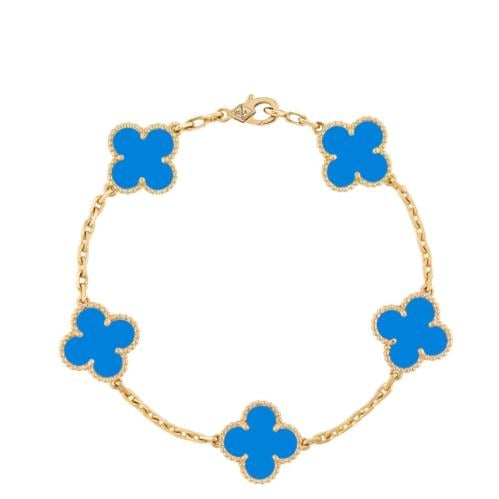 Van cleaf bracelet blue