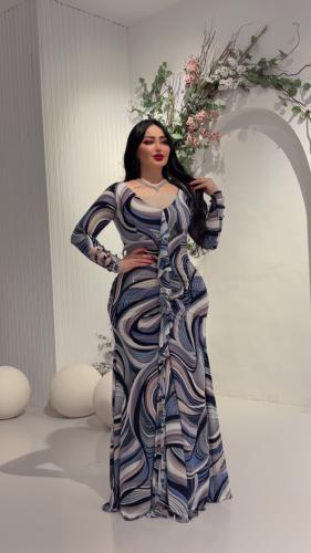 فستان ناعم انيق