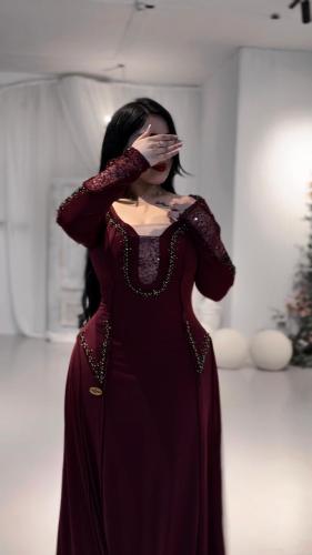 فستان عودي شك