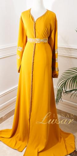 قفطان الناعم الوداد راقي يظهر الجسم بطريقه مثاليه...