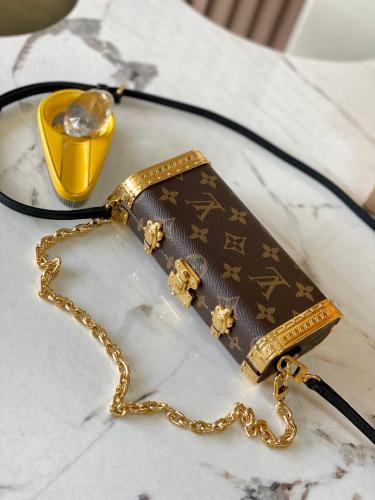 LV Monogram Mini Trunk Crossbody – Vintage Luxury...