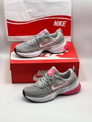 Nike V2K Run - (Cream/Pink) & (Grey/Pink)