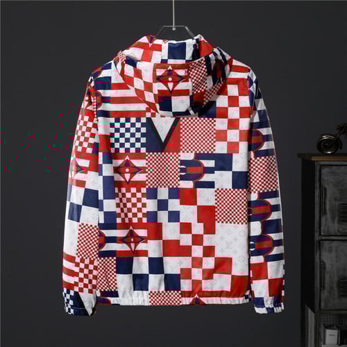 جاكيت LV احمر