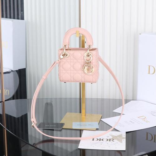 Lady Dior Micro Bag — Pink